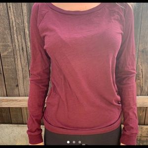PINK maroon long sleeve